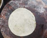 A picture of step 3 of Matar ki kachori.