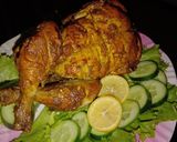 A picture of step 6 of Lahori Chargha 🍗🍗🍗.