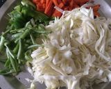 A picture of step 1 of Veg Spring Roll.