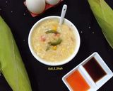 A picture of step 8 of Chicken Corn Soup.