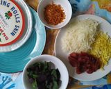 Hình bước làm 2 của món Bò bía mặn chấm tương đen