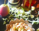 A picture of step 5 of Halwa (Indian pear&makhana).