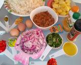 Stir fried rice with minced meat and sunny side up egg