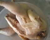 Hình bước làm 4 của món Gà hấp muối
