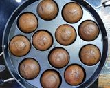 A picture of step 7 of Eggless Chocolate Atta Muffins in Appe Pan.
