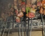 صورة لخطوة 1 من وصفة اسياخ مشوية على الفحم