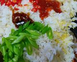 Gambar langkah 3 resipi Nasi Goreng Seafood.
