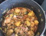A picture of step 5 of Bacon & Leek soup.