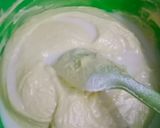 A picture of step 5 of Marbel cake 🎂🎂.