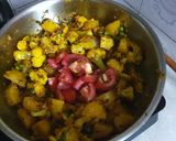 गोभी आलू मटर की सूखी सब्जी(gobhi aloo matar ki sukhi sabzi recipe in hindi) रेसिपी चरण 6 फोटो