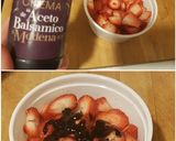 Foto del paso 2 de la receta: "The Mummy". Hojaldre relleno de queso fresco y fresas con miel