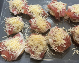 Foto del paso 2 de la receta: Berenjenas rellenas de jamón y queso al horno a lo Raimundo