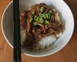 Beef bowl ala yoshinoya langkah memasak 5 foto