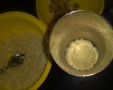 A picture of step 6 of Sooji Sweet puttu.
