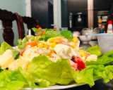 Hình bước làm 6 của món Salad Nga giảm cân :)