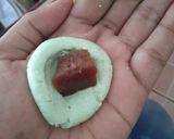 Foto langkah ke 3 dari resep Klepon Ketan Gula Merah.