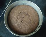 A picture of step 1 of Chocolate ice cream cake with tutti frutti.