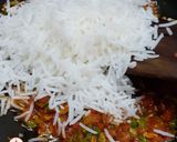 A picture of step 4 of Schezwan Fried Rice.
