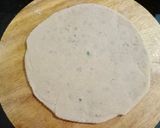 A picture of step 3 of Sattu Paratha.