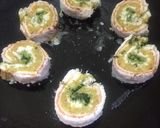 A picture of step 17 of Bread pinwheels with cheese.