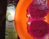 Foto langkah ke 2 dari resep Es Bon - bon Buah Naga.