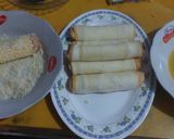 Foto langkah ke 6 dari resep Roti Tawar gulung sosis keju.