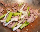 蔥爆沙茶豬肉的食譜步驟4照片