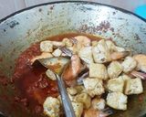 Foto langkah ke 3 dari resep Udang Balado Tahu Pedas Manis 🍤🍤.