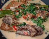 Foto langkah ke 8 dari resep Lele Santan Kemangi.