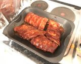 A picture of step 6 of BBQ Sticky Ribs.