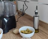 Foto del paso 1 de la receta: Buñuelos de merluza+ hummus de aceitunas