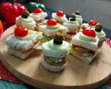 A picture of step 8 of One bite sandwiches.
