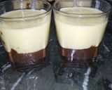 চকোলেট লেয়ারড কাস্টারড (Chocolate layered custard recipe in Bengali) রেসিপি ধাপ - 6 ছবি