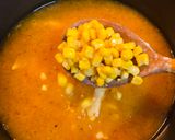Foto del paso 3 de la receta: Sopa de huevo y maíz con pollo