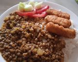 Foto del paso 4 de la receta: Lentejita con deditos de pollo
