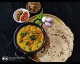 A picture of step 5 of Kathiyawadi Sev Tomato Sabji.