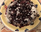 A picture of step 3 of Blueberry Cobbler.