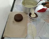 Foto langkah ke 7 dari resep Drink beng-beng Dessert box - brownies cheesecake.
