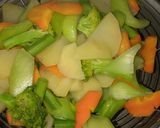 Foto langkah ke 5 dari resep Tumis Kentang Mix Vege 🍀.