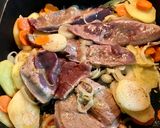 Foto del paso 3 de la receta: Hígado con cebollas y otras hierbas!!!