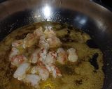 Foto del paso 6 de la receta: Fettuccine con cremoso de cabra con gulas y gambones