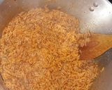 A picture of step 6 of Nigerian Party Jollof Rice.