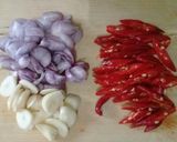 Foto langkah ke 2 dari resep Tumis cumi kangkung khas jambi.