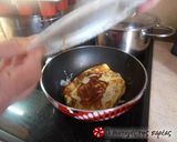 Φωτογραφία βήματος 16 της συνταγής Gourmet ομελέτα με κολοκύθα, ζαμπόν και δύο τυριά