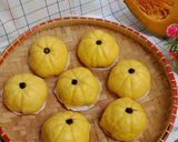 Foto langkah ke 6 dari resep Bakpao Labu Kuning (Isi Kacang Merah - No Mixer).