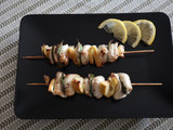Spiedini di pollo al profumo di limone e alloro