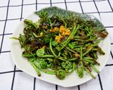 Hình bước làm 3 của món Đọt Choại Xào Tỏi