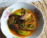 Foto langkah ke 5 dari resep Kothokan Tongkol Terong.