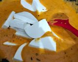 A picture of step 6 of Shahi Paneer.