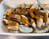 Une image de l'étape 7 de Champignons et aubergines marinées grillées.